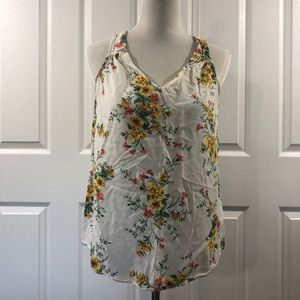 Floral Old Navy Sleeveless Blouse